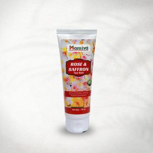 Mamiya Rose and Saffron Facewash – 75ml